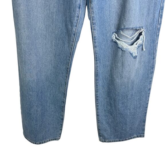Levi’s ‘94 Baggy Straight Leg Wide Leg Distressed Women’s 32 Size 14 Mid-Rise - Picture 5 of 16